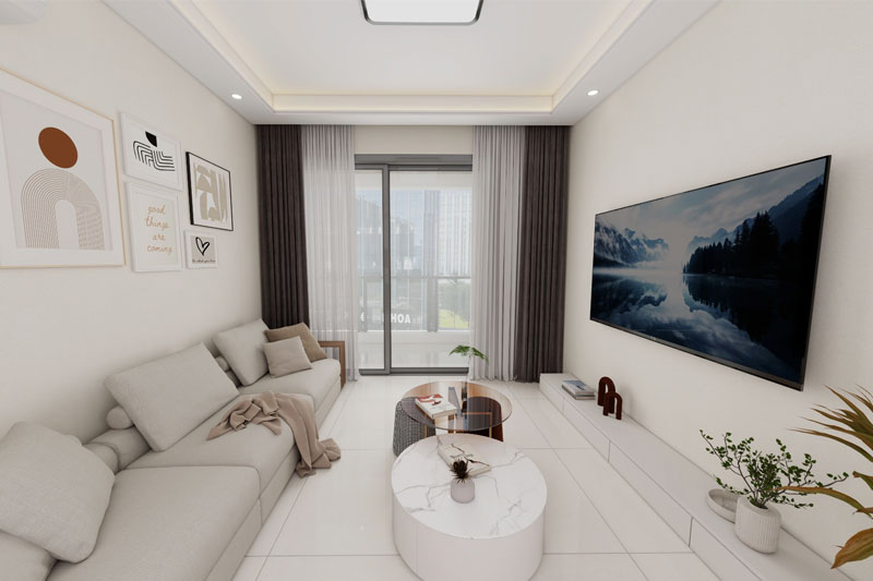 中国铁建元时代装修小户型现代简